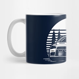 Mitsubishi Lancer Evo Rally Car Mug